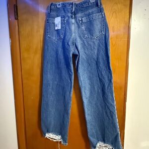 Forever 21 dark blue meduim denim jeans, size 26